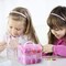 Bracelets Making Bead Kits, Includes 44 Colors Embroidery Floss with 3-Tier Organizer Storage Box, Over 4900 Beads for Friendship Bracelets, Jewelry Making Christmas Birthday Gift (Pink)